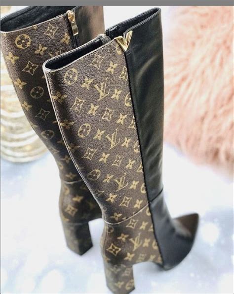 louis vuitton thigh boots|louis vuitton high heels boots.